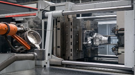 Automated high-pressure casting cell
